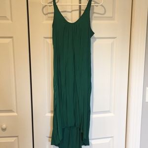 Emerald green sleepwear dress